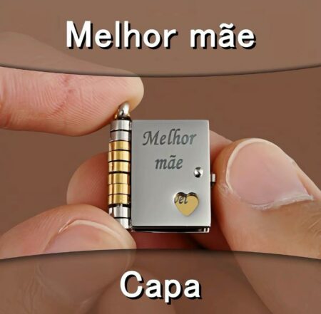Colar Personalizavel Livro do amor