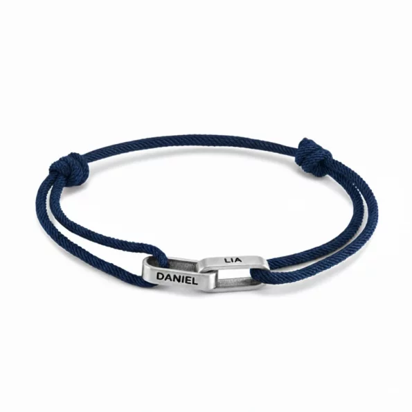 Bracelete Casal Personalizado com Nomes - foto 11